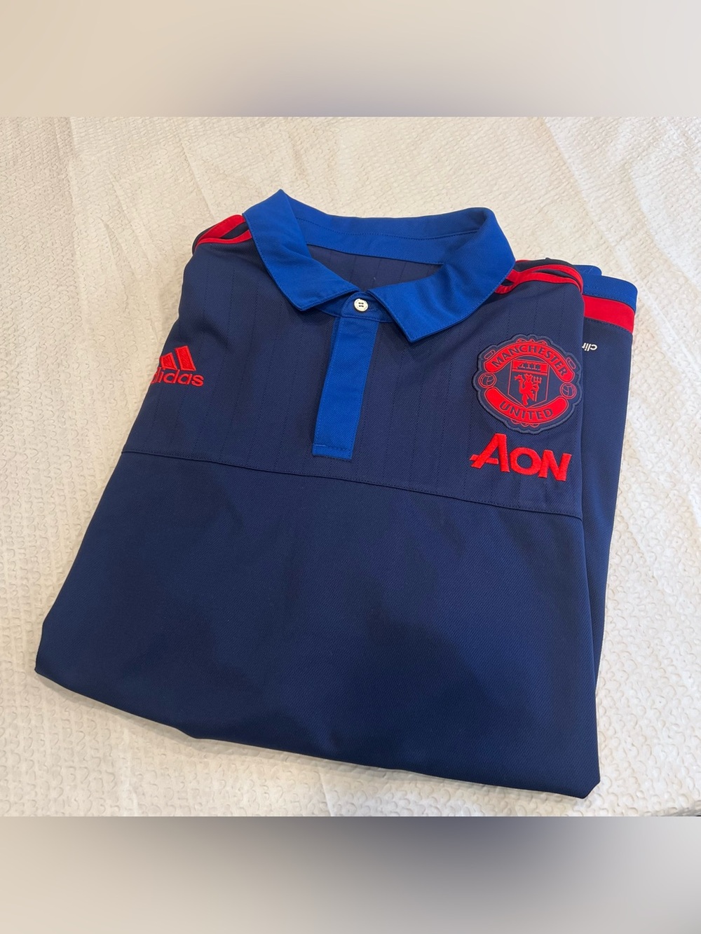 Adidas blue collar Manchester United 2XL men